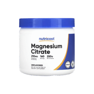 Citrato De Magnesio Nutricost