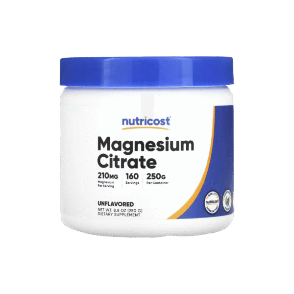 Citrato De Magnesio Nutricost