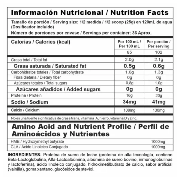 big Iso Clean 2Lb ( 36 servicios)